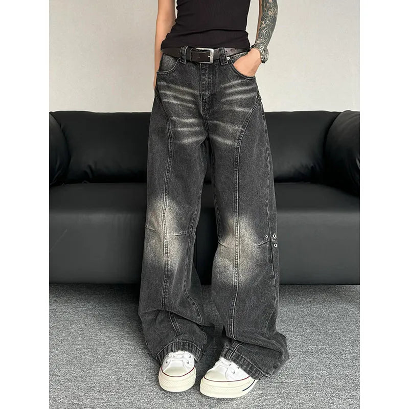 Oversized Y2K Casual Street Denim Jean