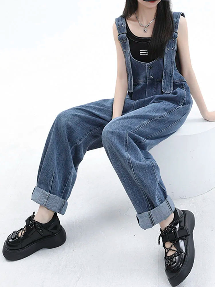 Vintage Baggy Hole Harajuku Street Jean