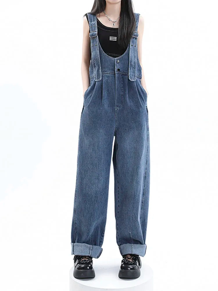 Vintage Baggy Hole Harajuku Street Jean