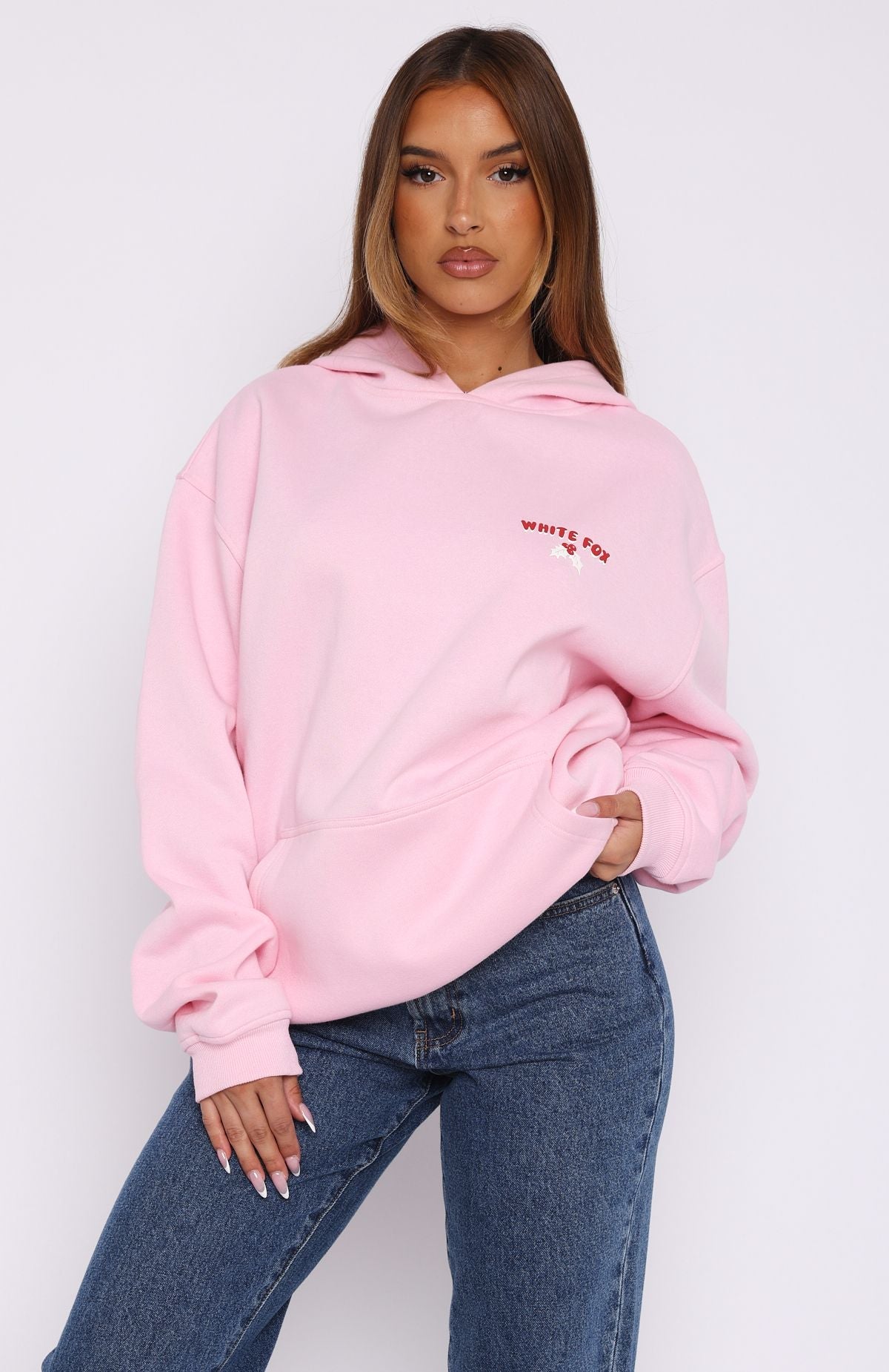Favourite Time Year Oversized Posy Hoodie