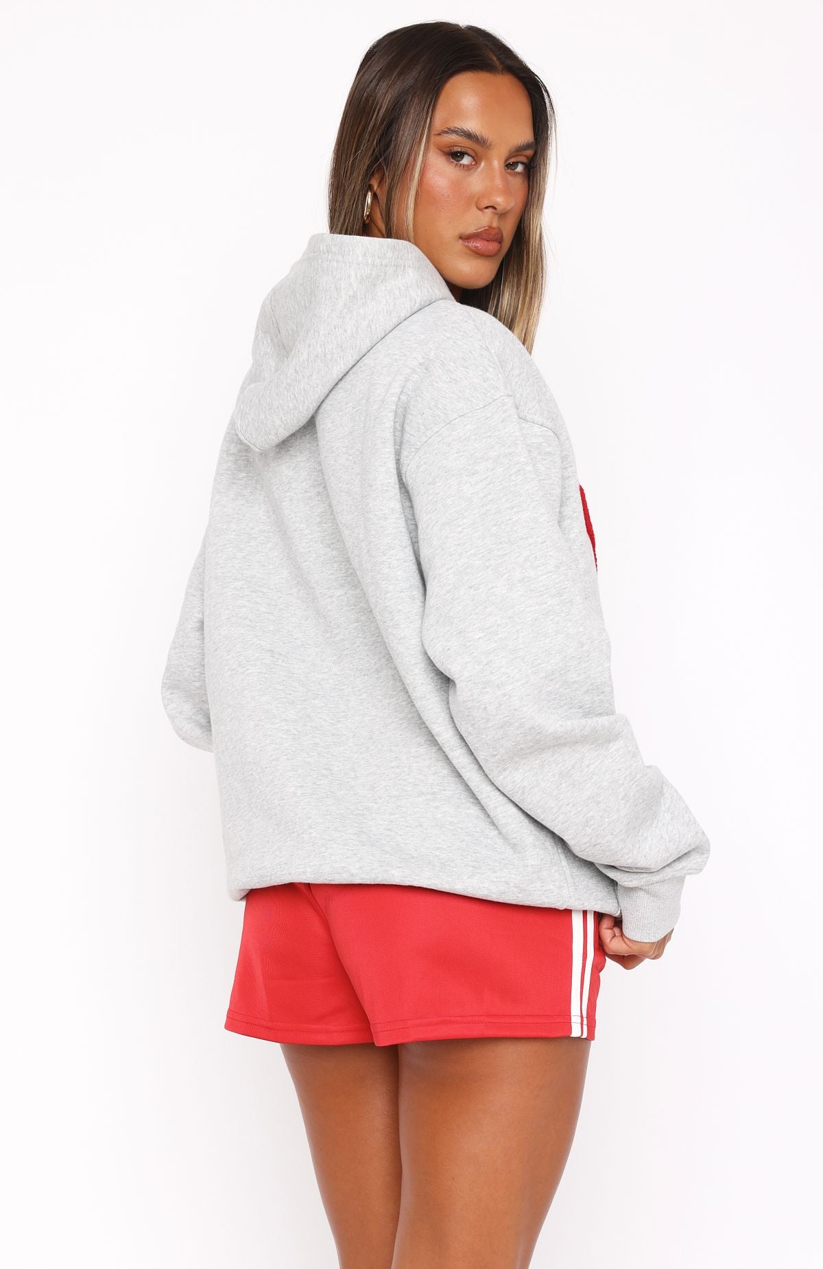 Give It Away Dark Grey Marle Hoodie
