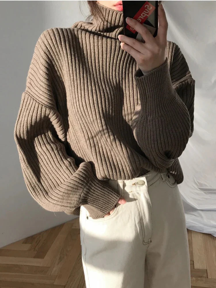Loose Knit Vintage Autumn Sweater