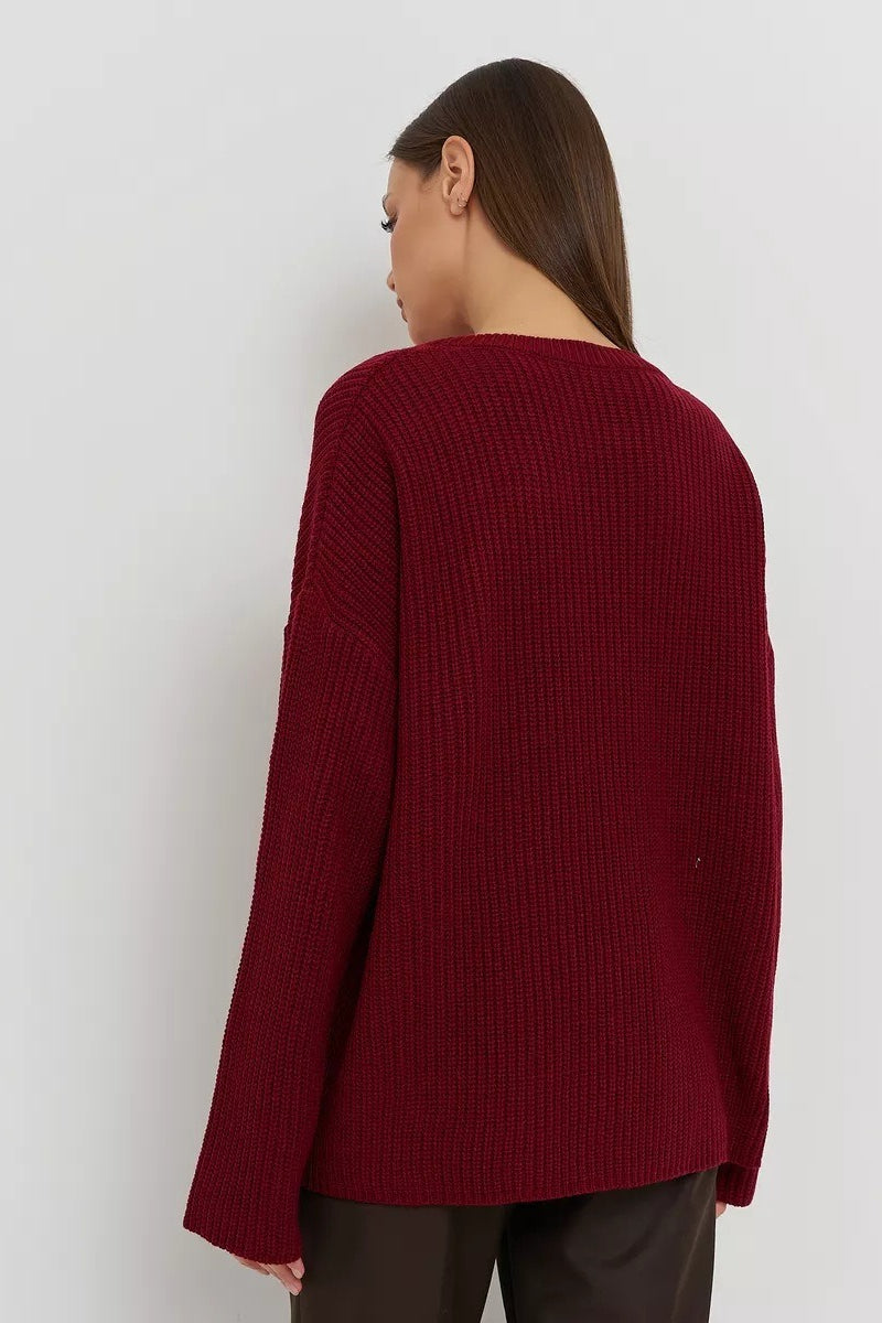 Basic Relaxed Fit Sweater