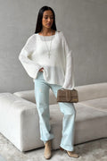 Breezy Hollow Knit Pullover Sweater