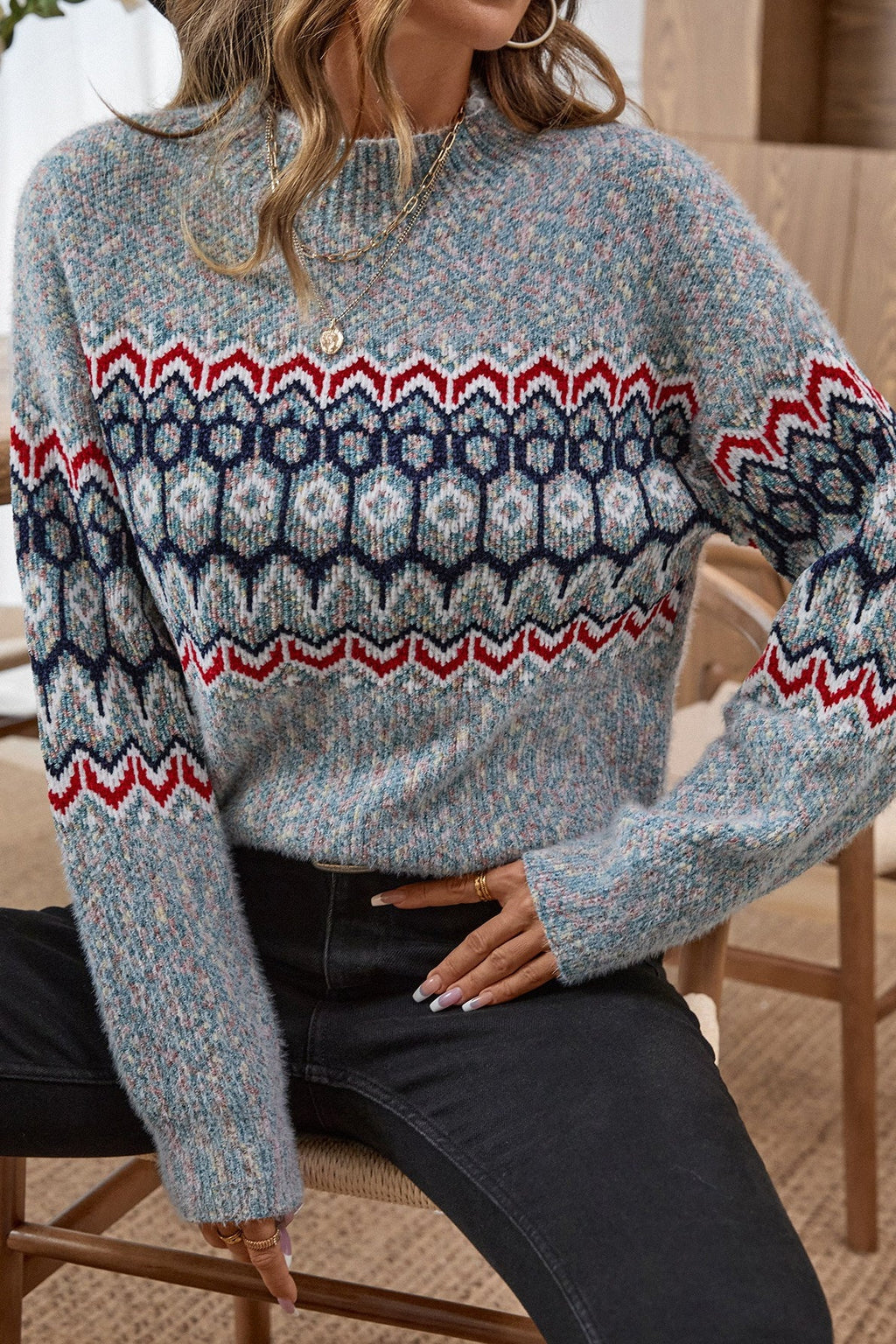 Chenille Pullover Sweater