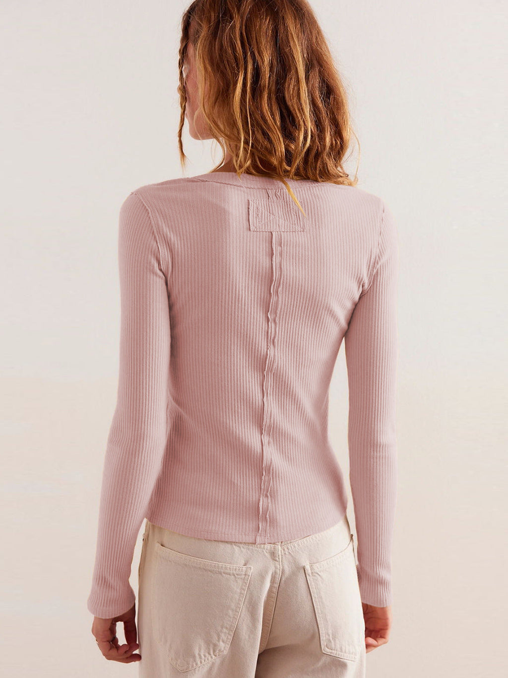 Buttoned Textured Knit Cardigan