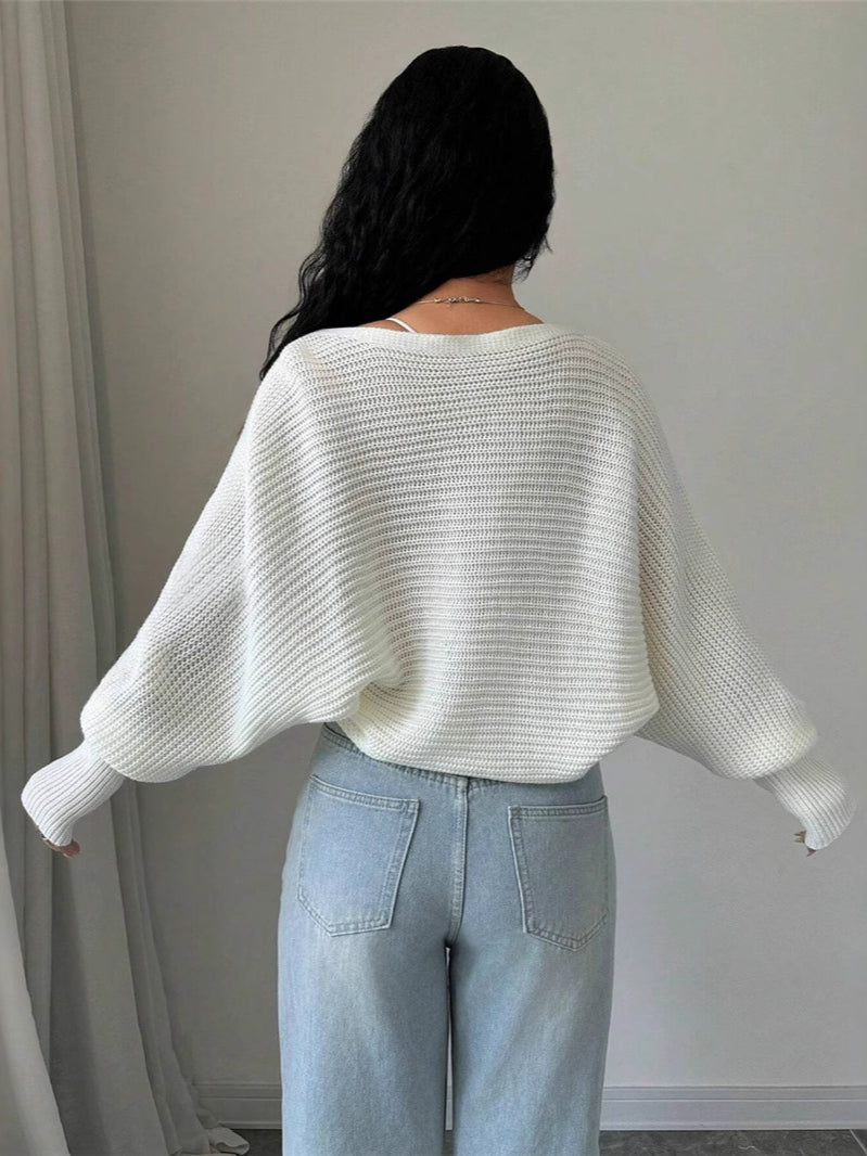 Relaxed Knit Shrug Cardigan