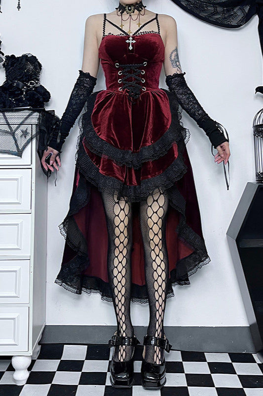 Tailored Train Gothic Dress