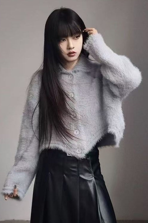 Alluring Short Knit Sweater