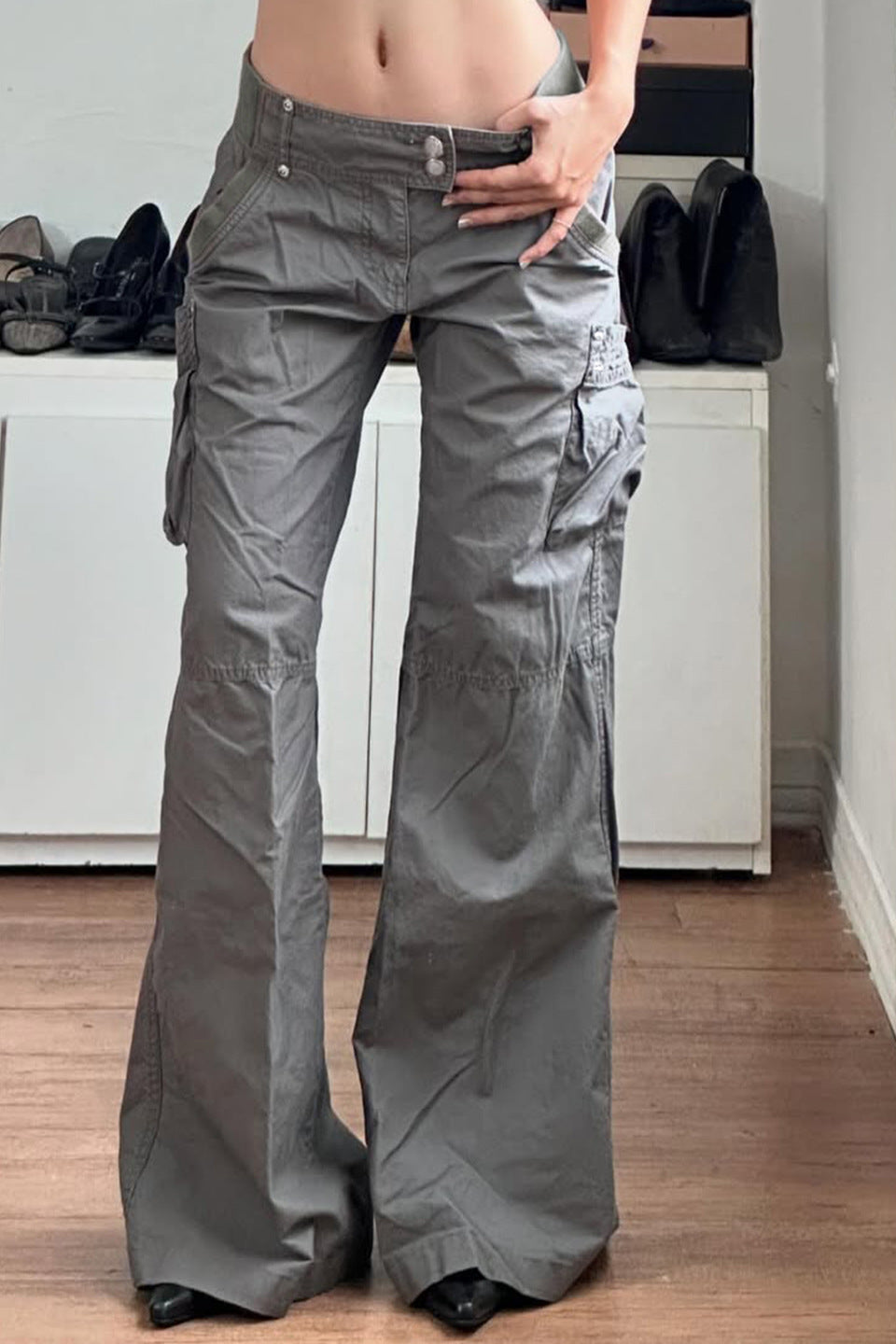 Retro Gray Relaxed Pant