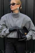 Chic Short Wool Blend Coat