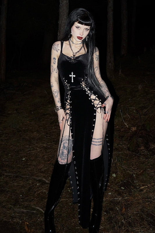 Tailored Split Gothic Dress