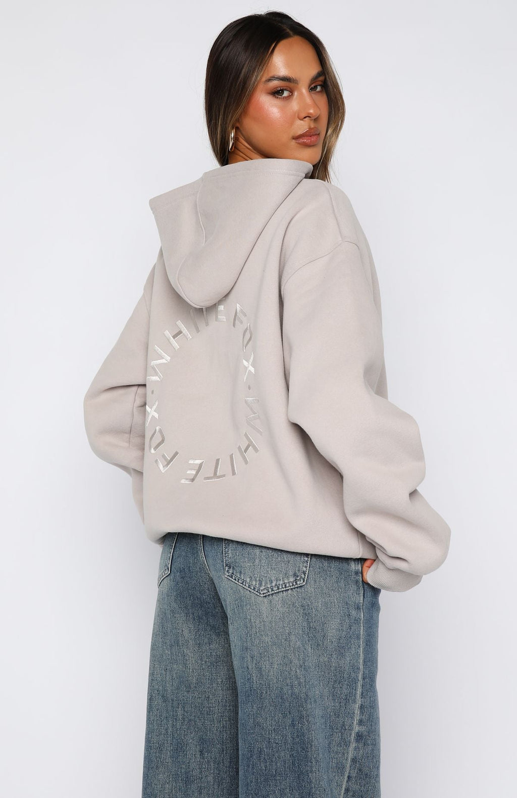 Stay Lifted Oversized Moon Hoodie