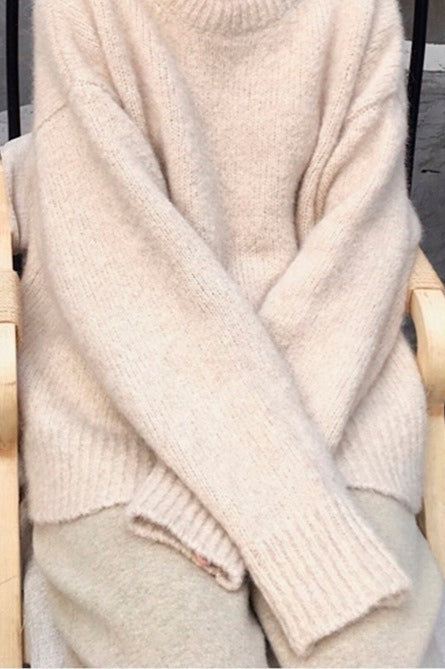 Loose Retro Style Sweater
