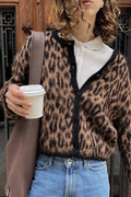 Retro Smooth Leopard Cardigan