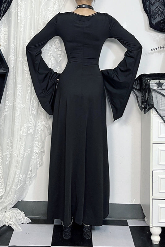 Slim Dark Gothic Dress