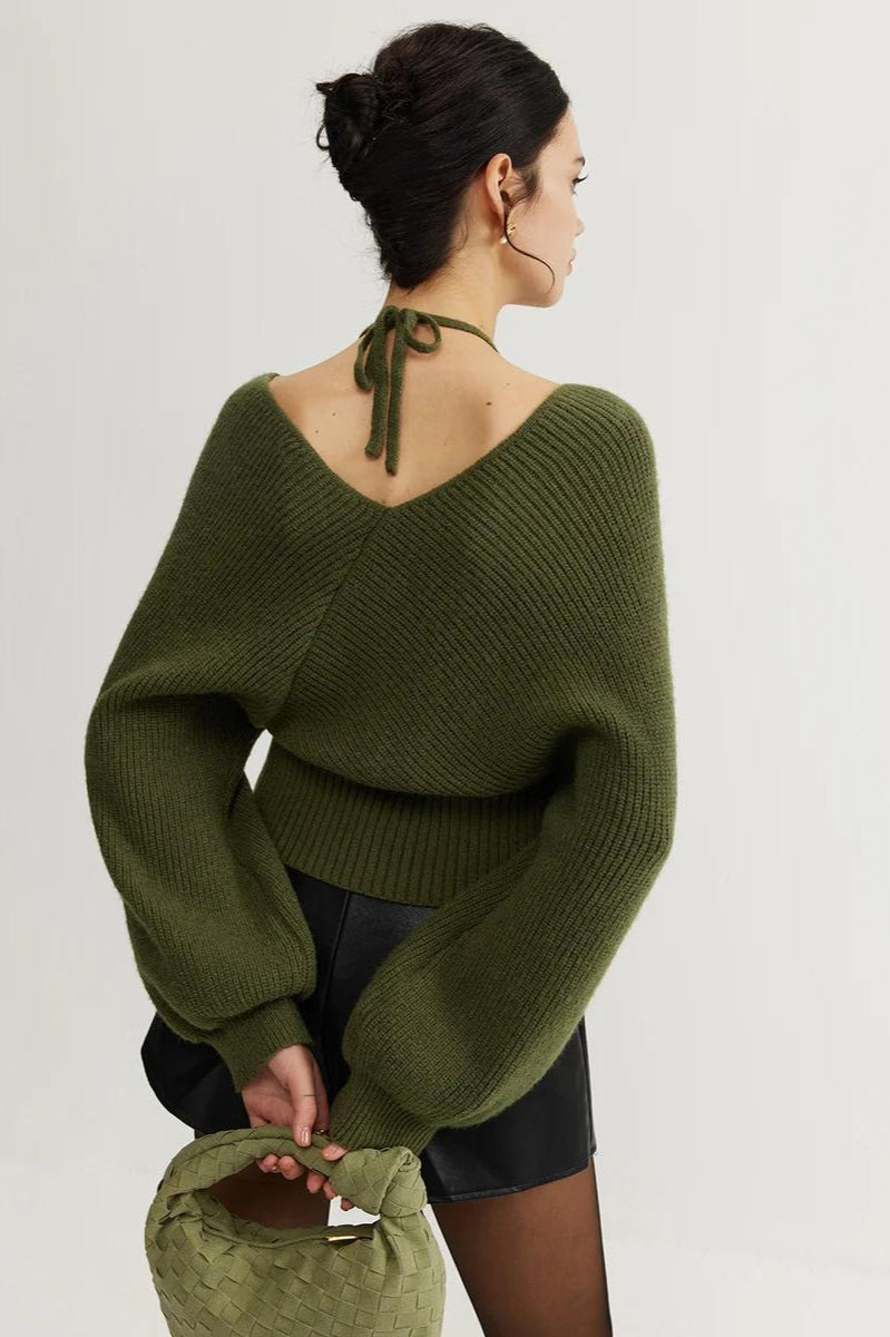 Modern Layered Knit Sweater