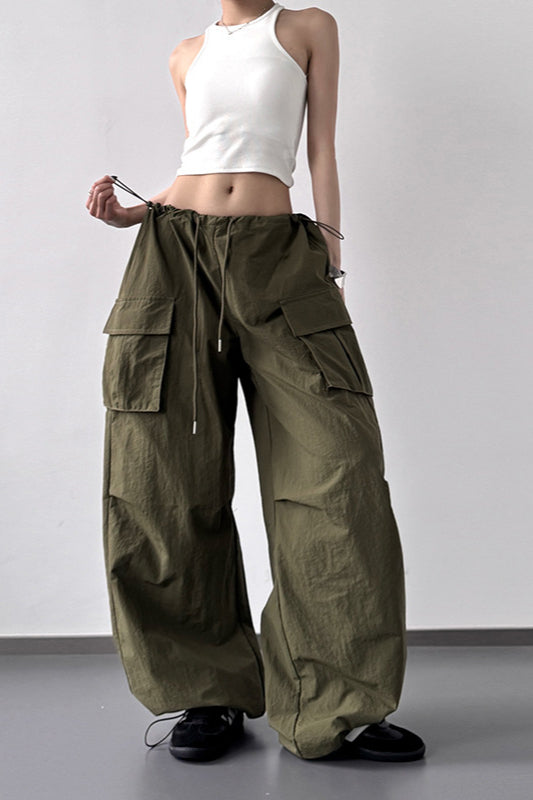 American Print Loose Fit Pant