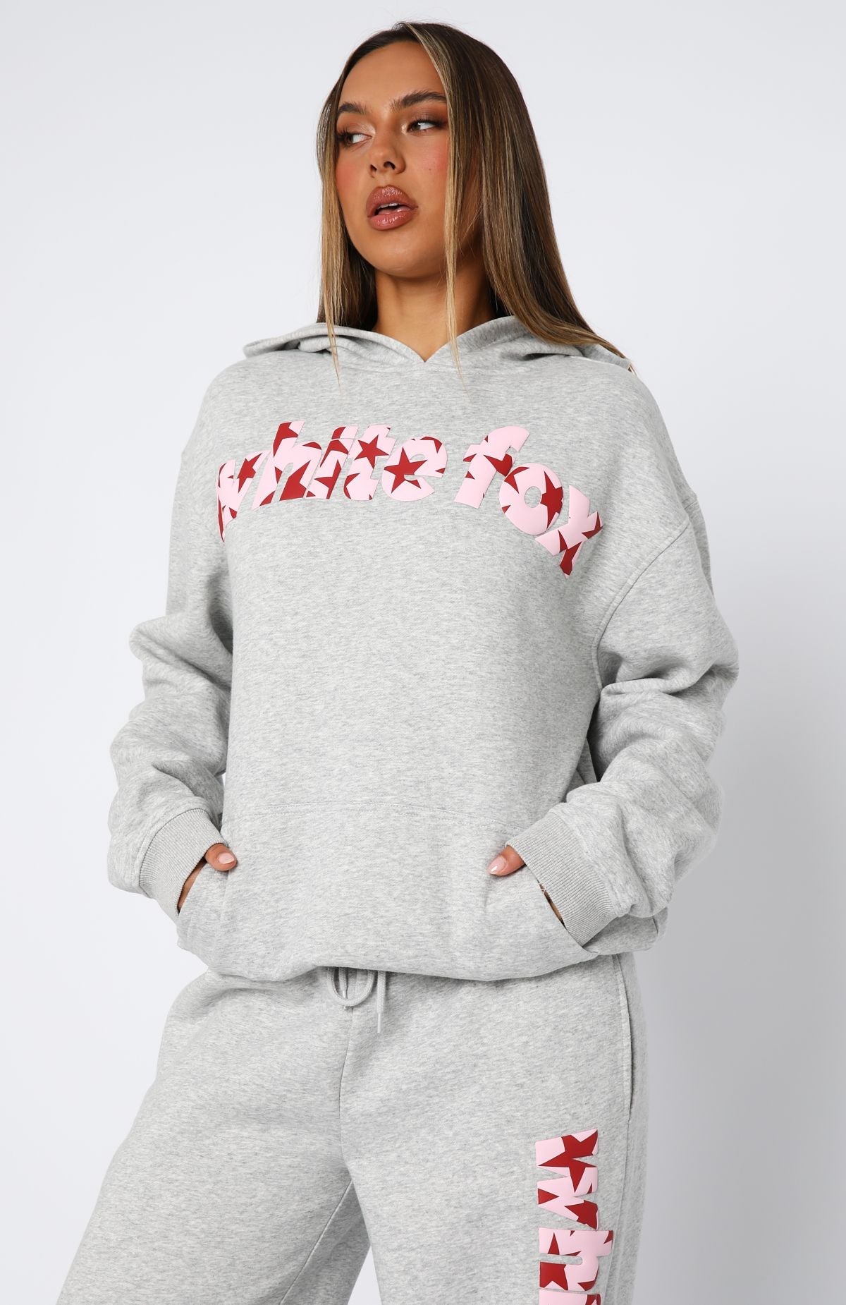 From Archives Jaxx Oversized Dark Grey Marle Hoodie