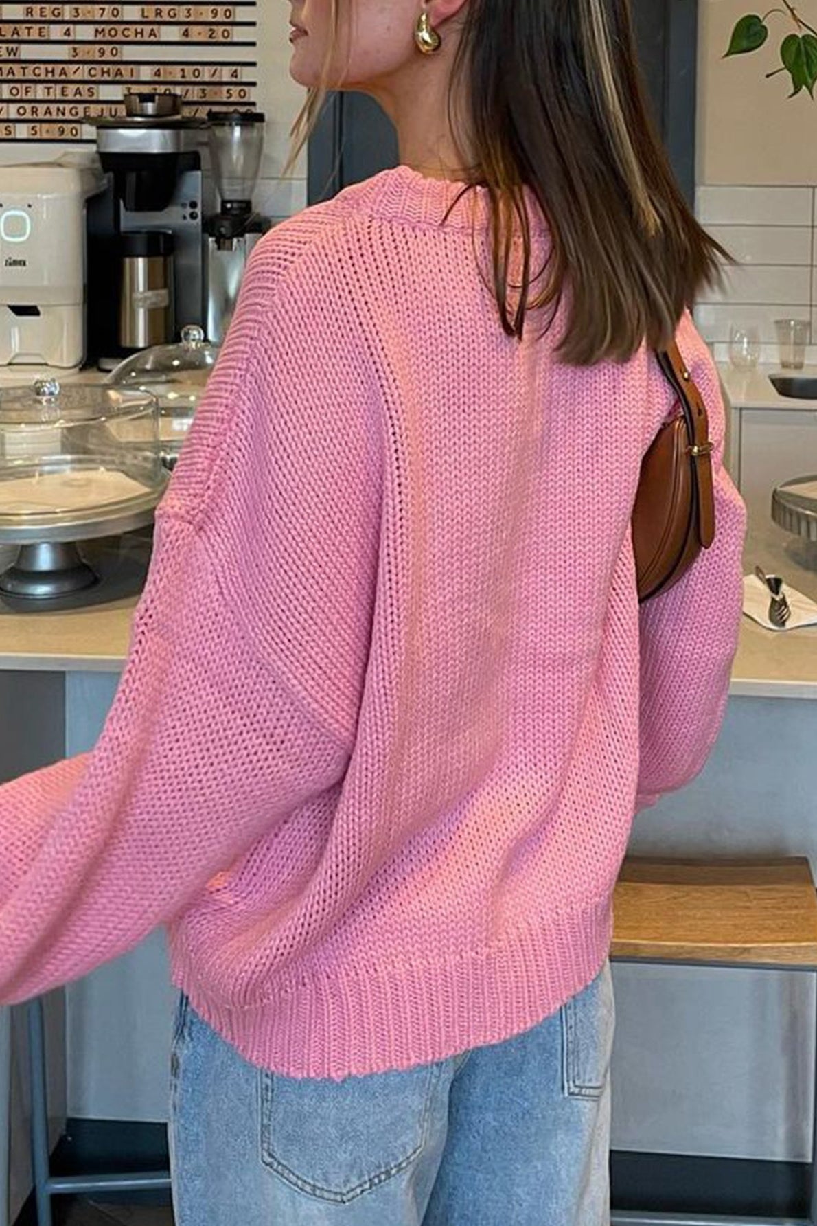 Basic Crew Neck Layered Sweater