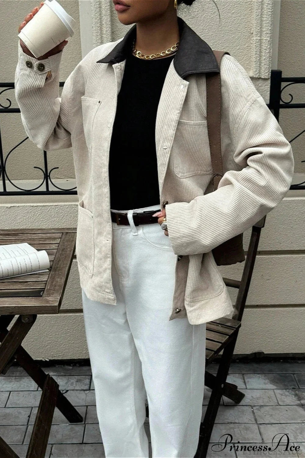 Corduroy Elegant Business Casual Coat