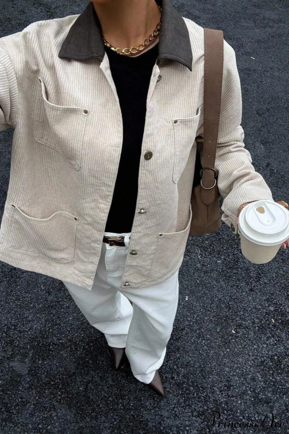 Corduroy Elegant Business Casual Coat