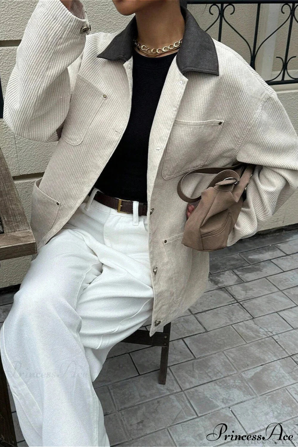 Corduroy Elegant Business Casual Coat