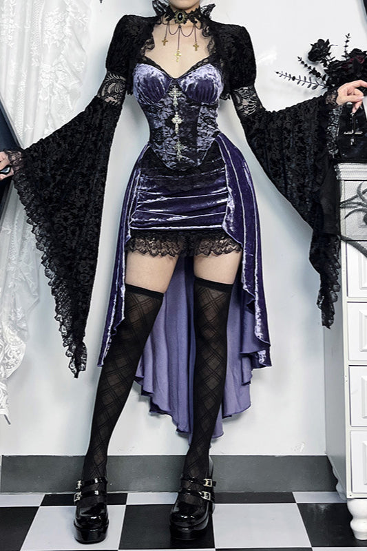 Mermaid Bodycon Gothic Dress