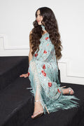 Printed Tassel Sleeveless Backless Floral Dress