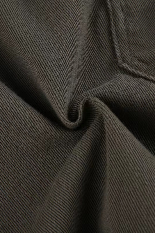 Vintage Multi-Pocket Mid-Rise Denim Pant