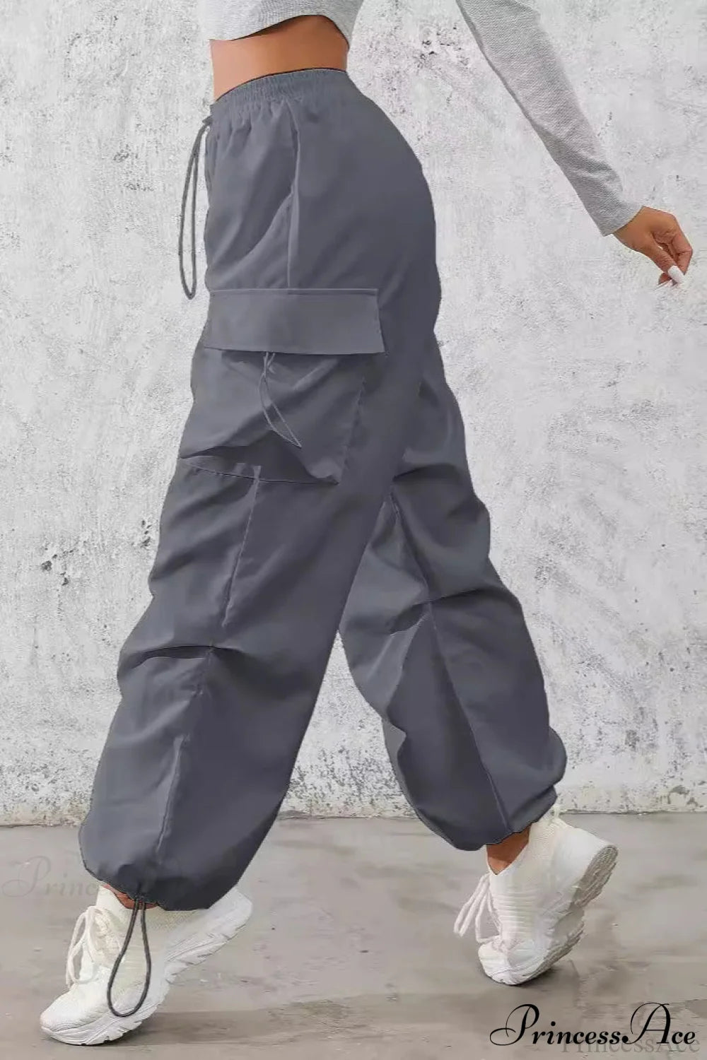 Drawstring Casual Pocket Pant