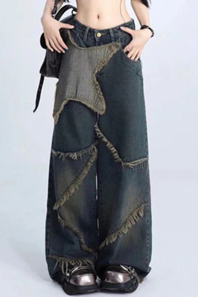 Vintage Star Wide Leg Jean