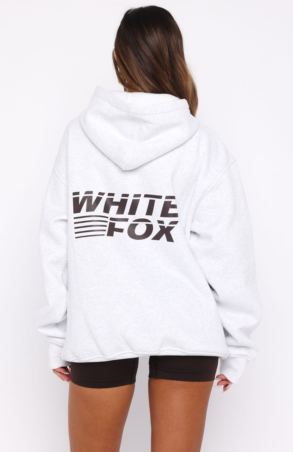 Name Of Game Oversized Grey Marle Hoodie