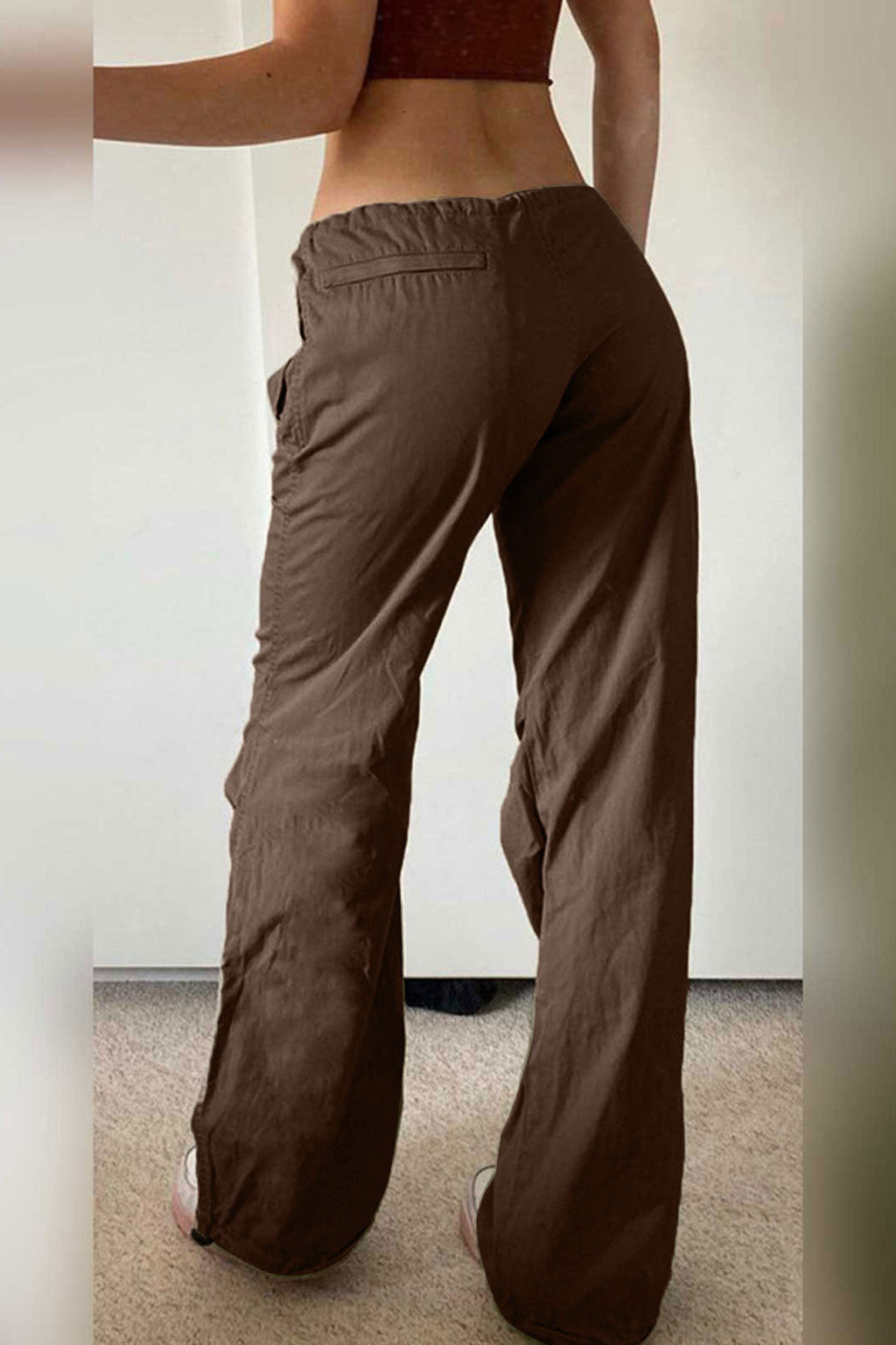 Vintage High-Rise Drawstring Pant