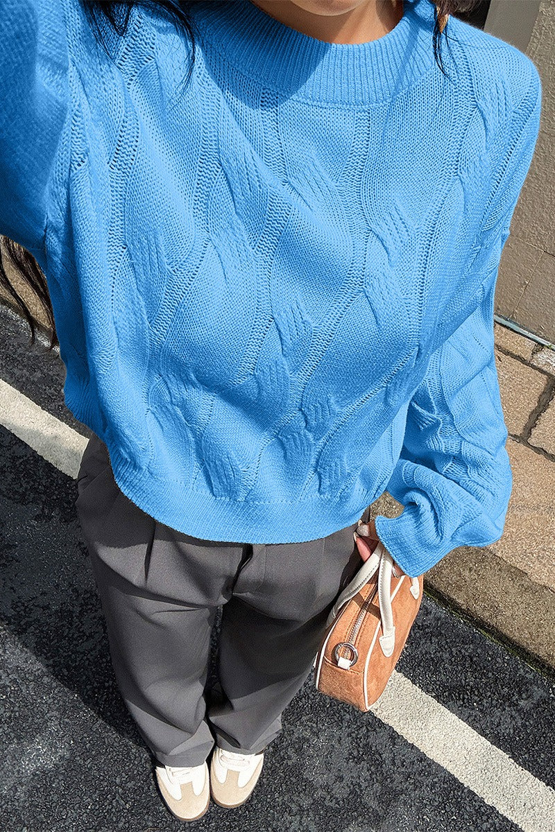 Long Sleeve Knitted Base Sweater