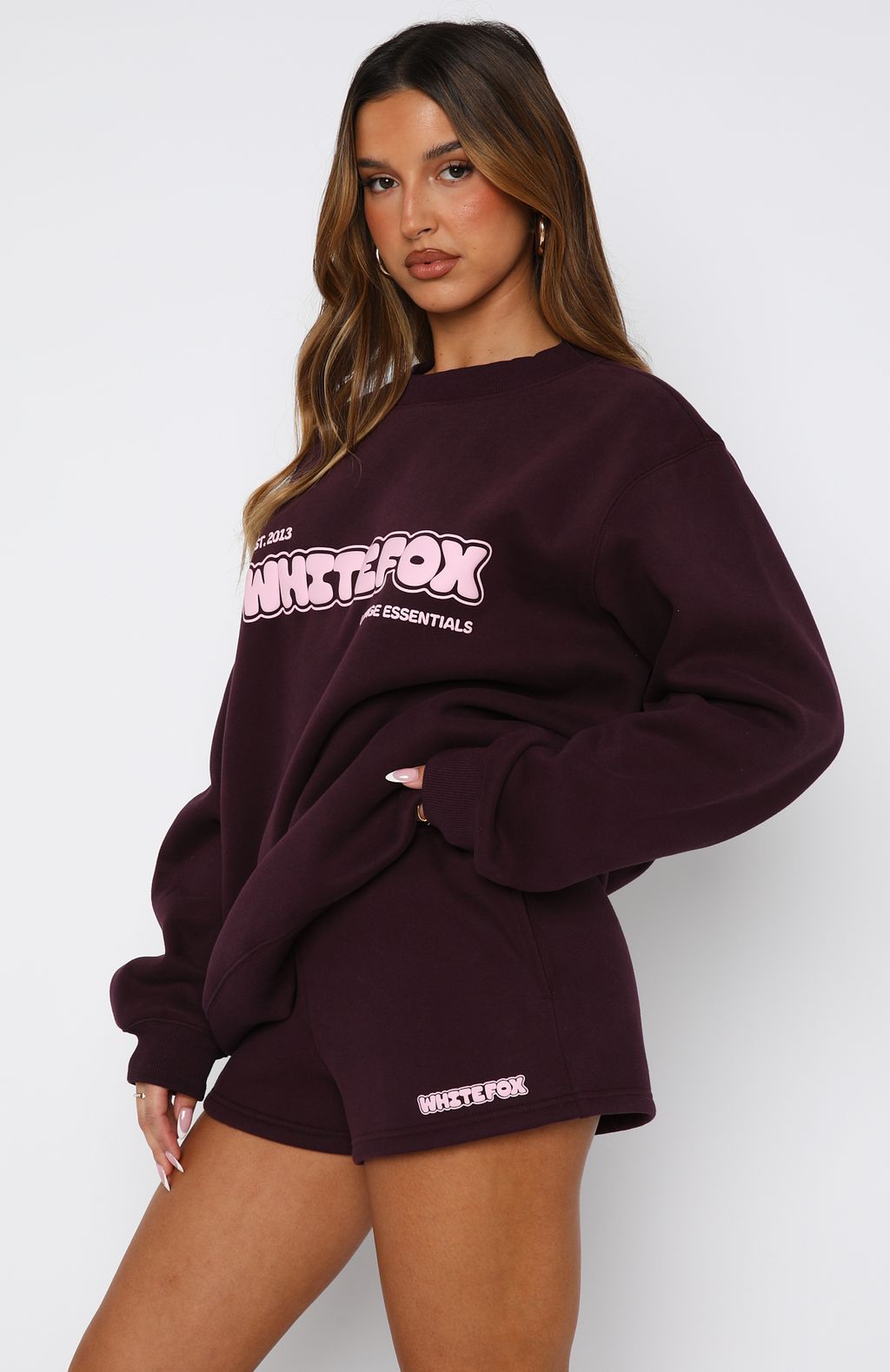 Plum Give It A Try Lounge Short