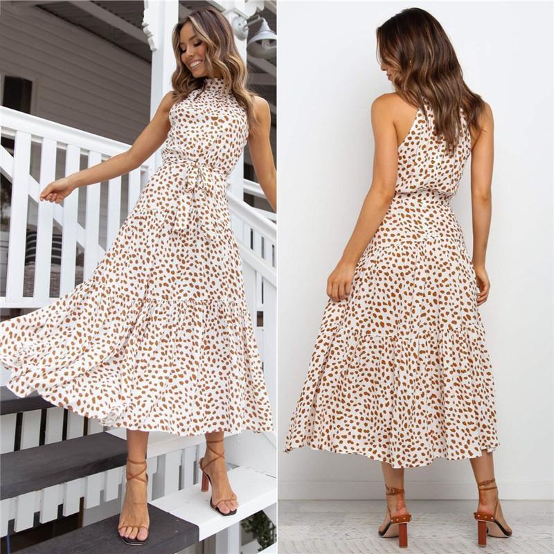 Boho Off Shoulder A-Line Sash Maxi Dress