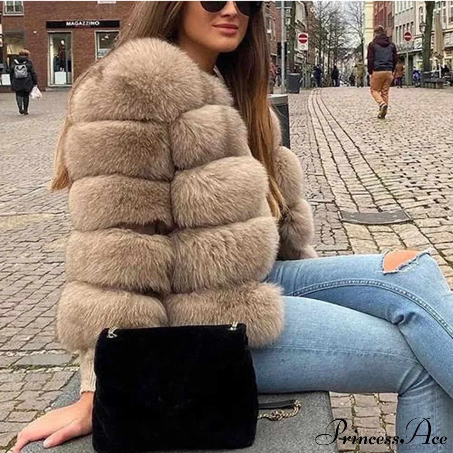 Fox Fur Cold Weather Coat