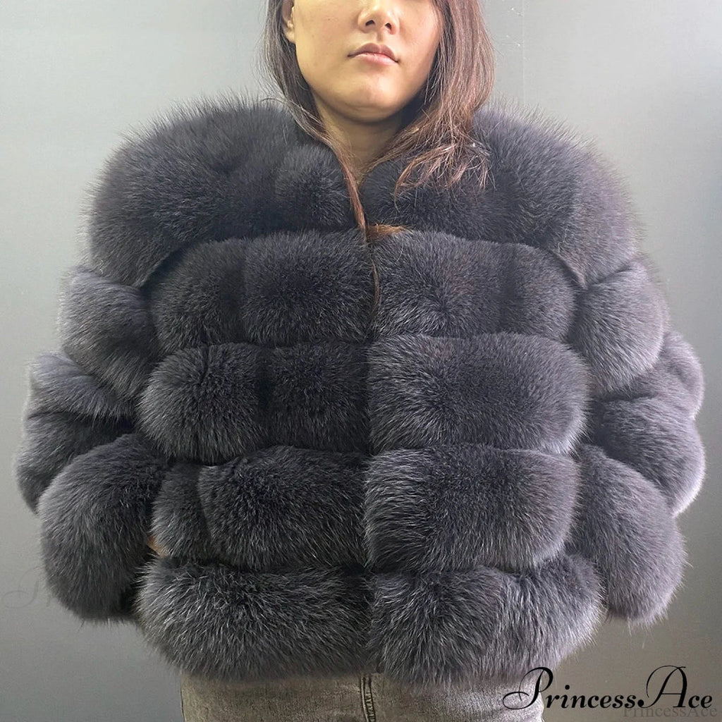 Fox Fur Cold Weather Coat