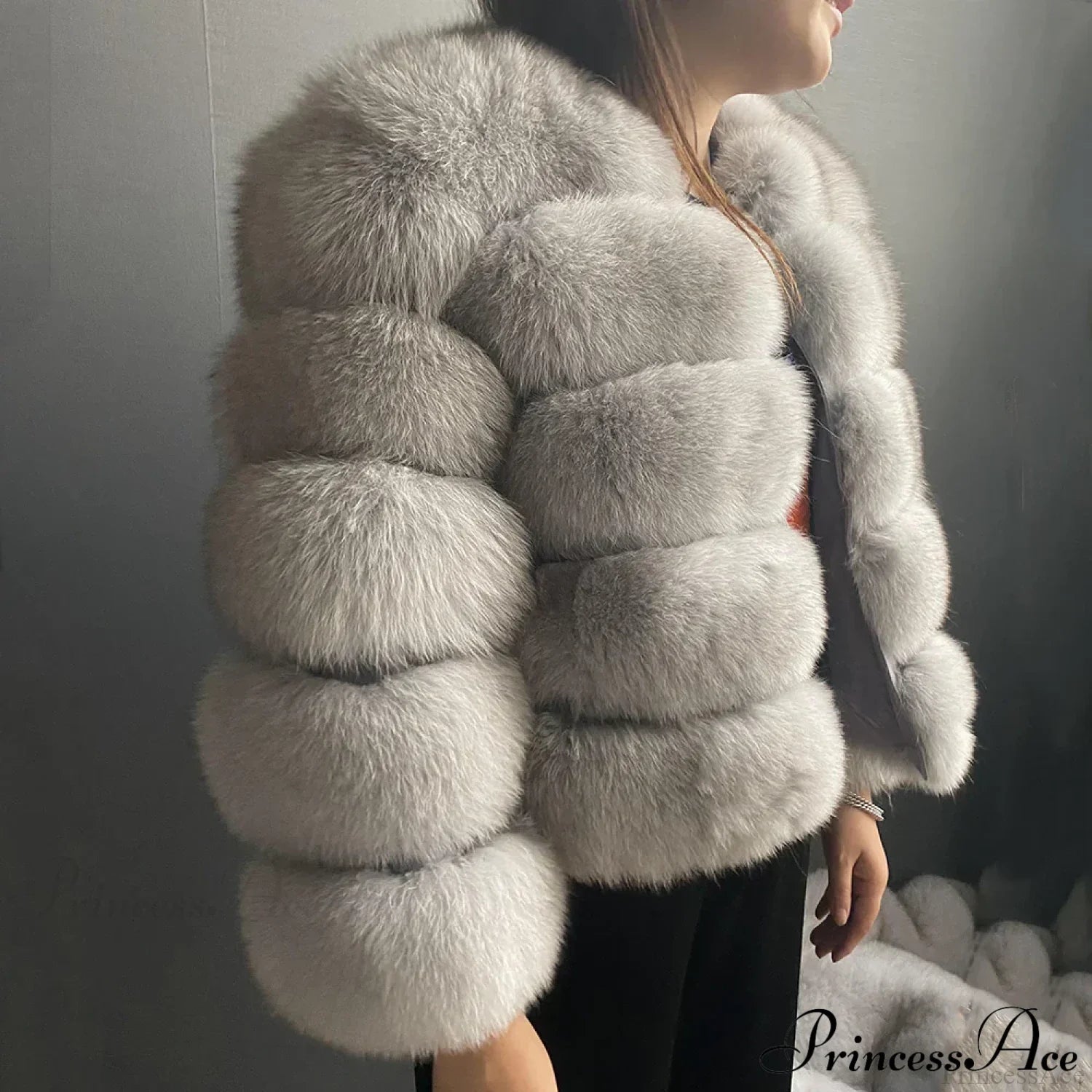 Fox Fur Cold Weather Coat