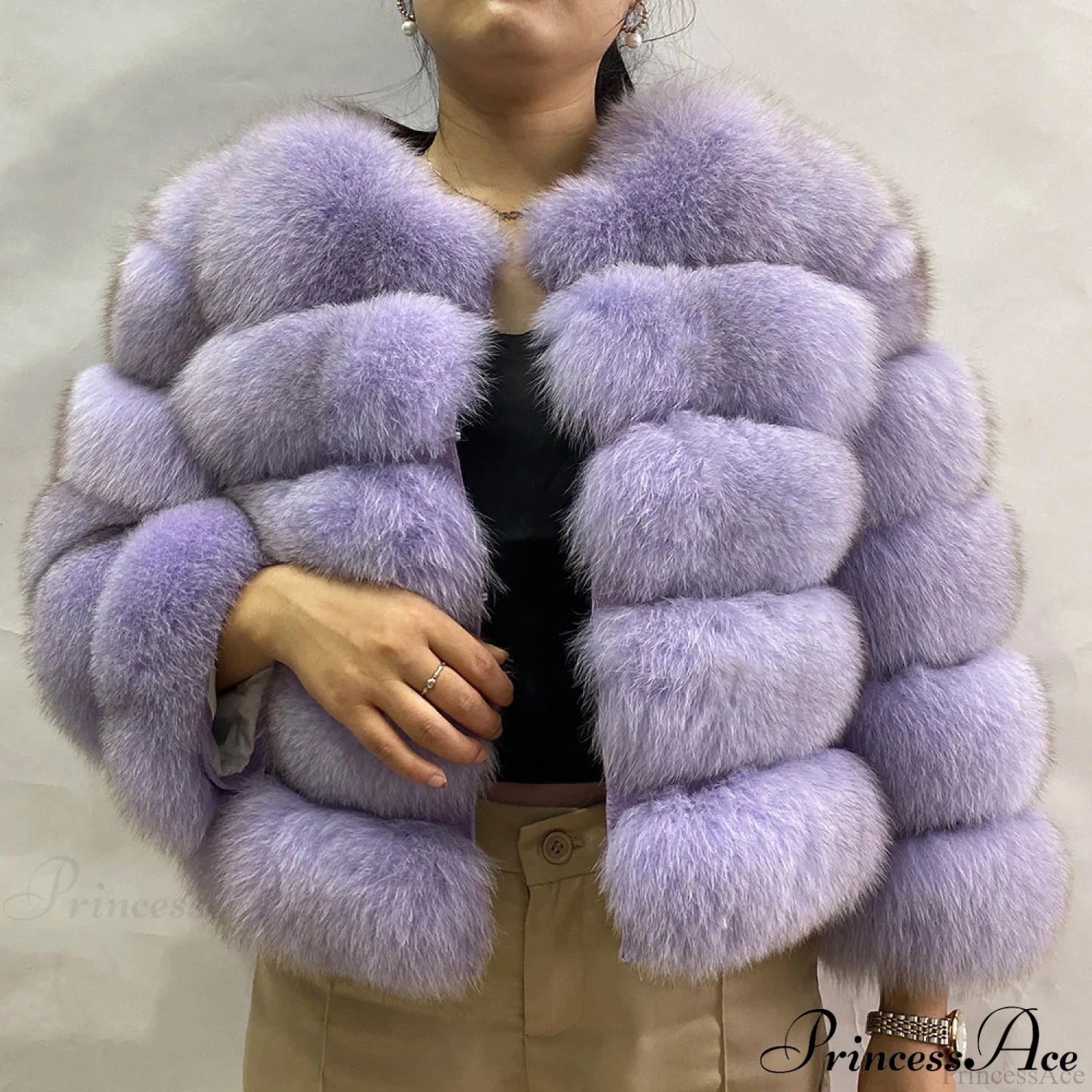 Fox Fur Cold Weather Coat