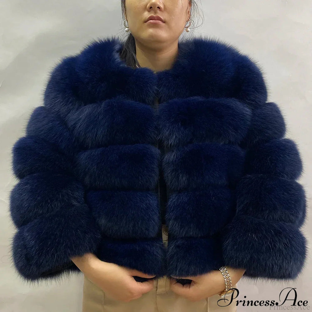 Fox Fur Cold Weather Coat