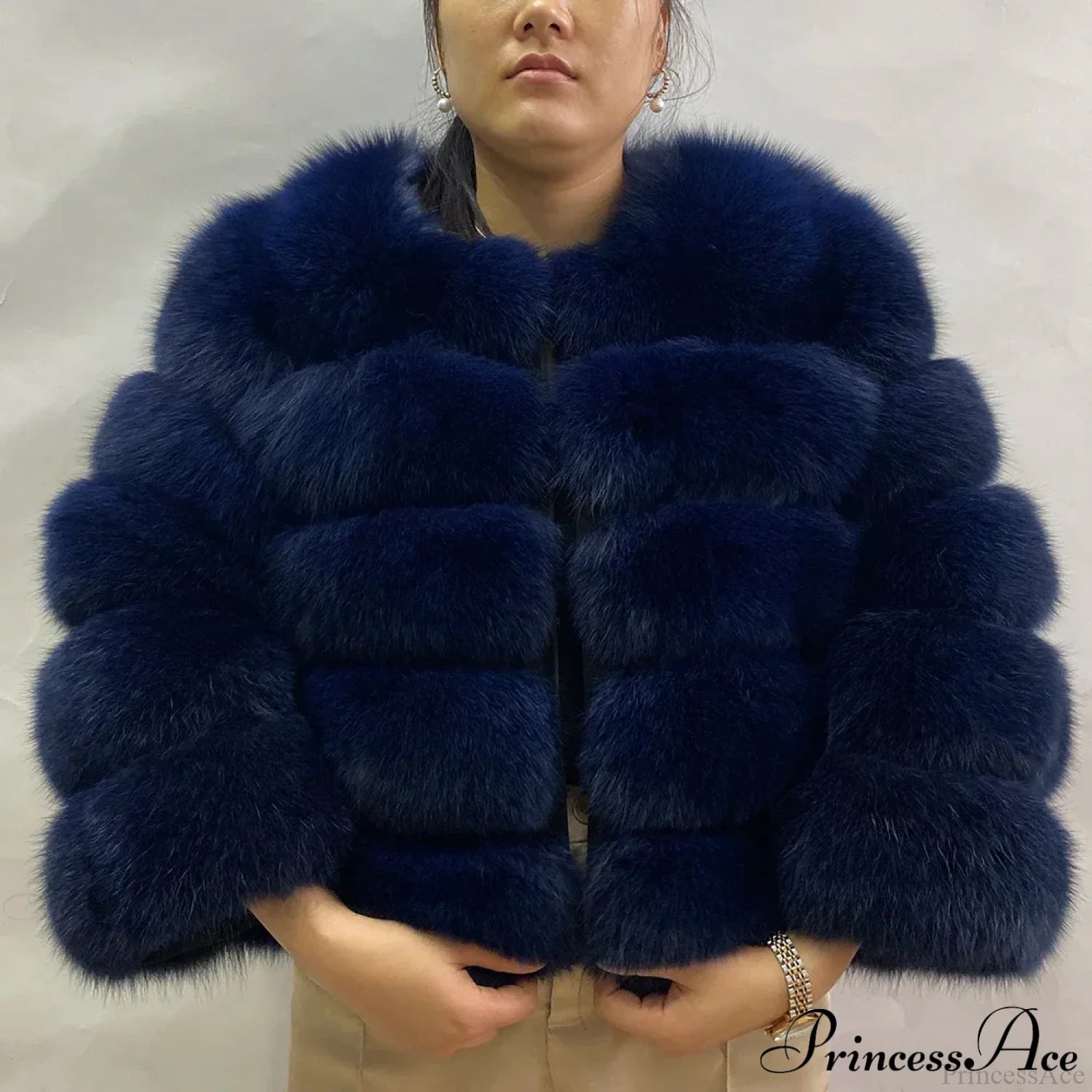 Fox Fur Cold Weather Coat