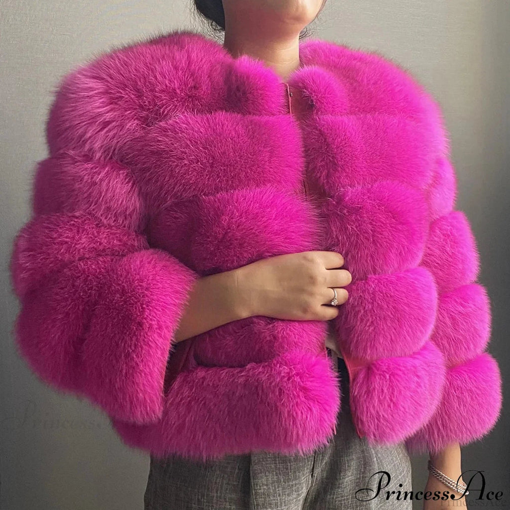 Fox Fur Cold Weather Coat