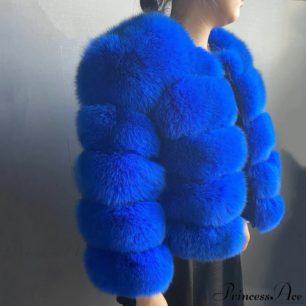 Fox Fur Cold Weather Coat