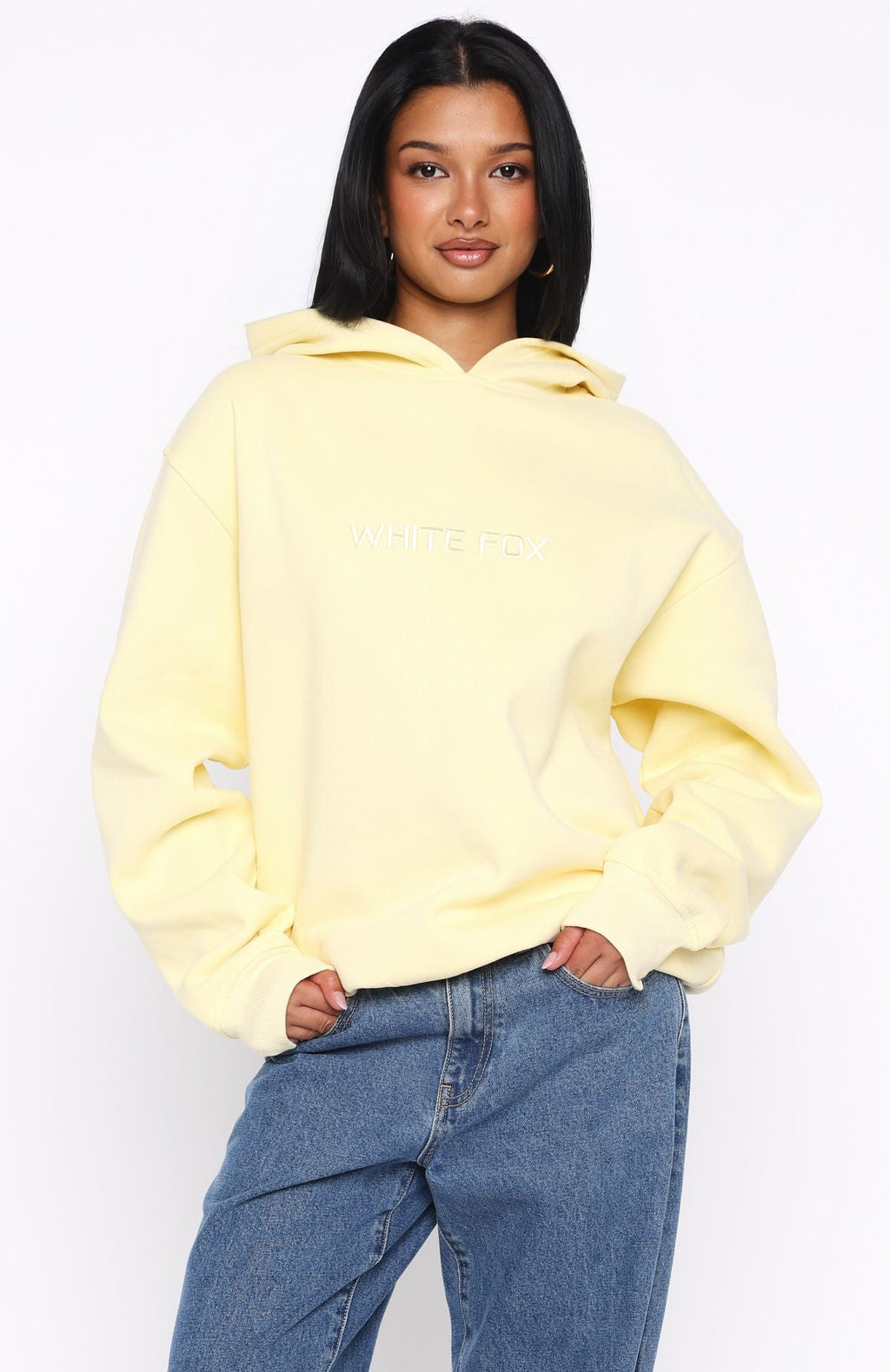 Stay Lifted Oversized Lemon Hoodie