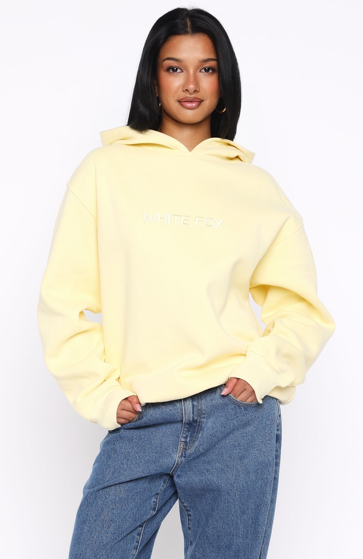 Stay Lifted Oversized Lemon Hoodie
