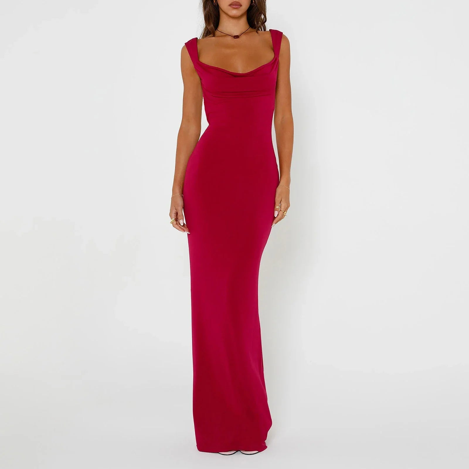 Bow Tie Scoop Neck Backless Party Mini Dress