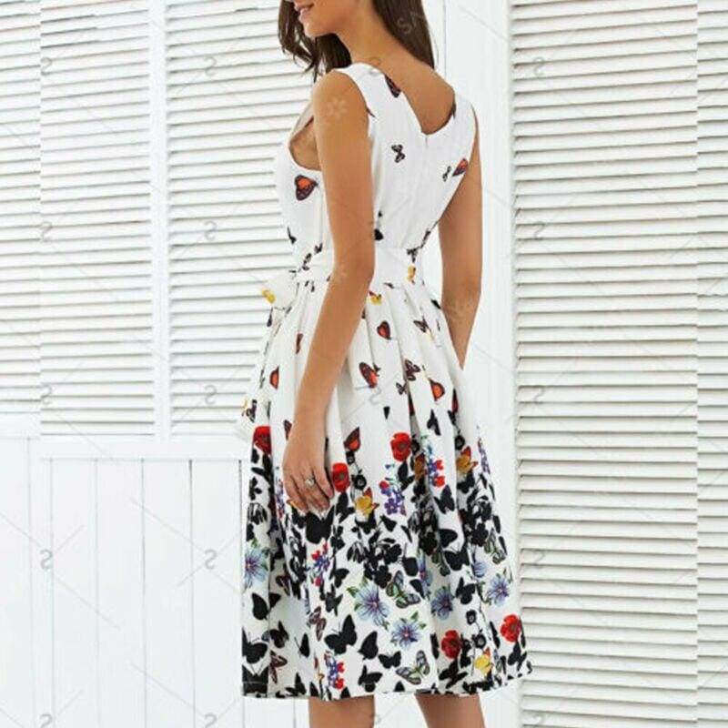 Floral Print Beach Party Maxi Dress
