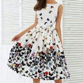 Floral Print Beach Party Maxi Dress